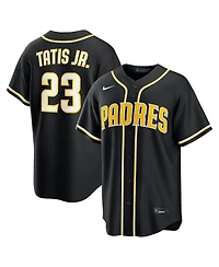 Nike Men's Fernando Tatis Jr. Black San Diego Padres 2026 Replica Fashion Jersey
