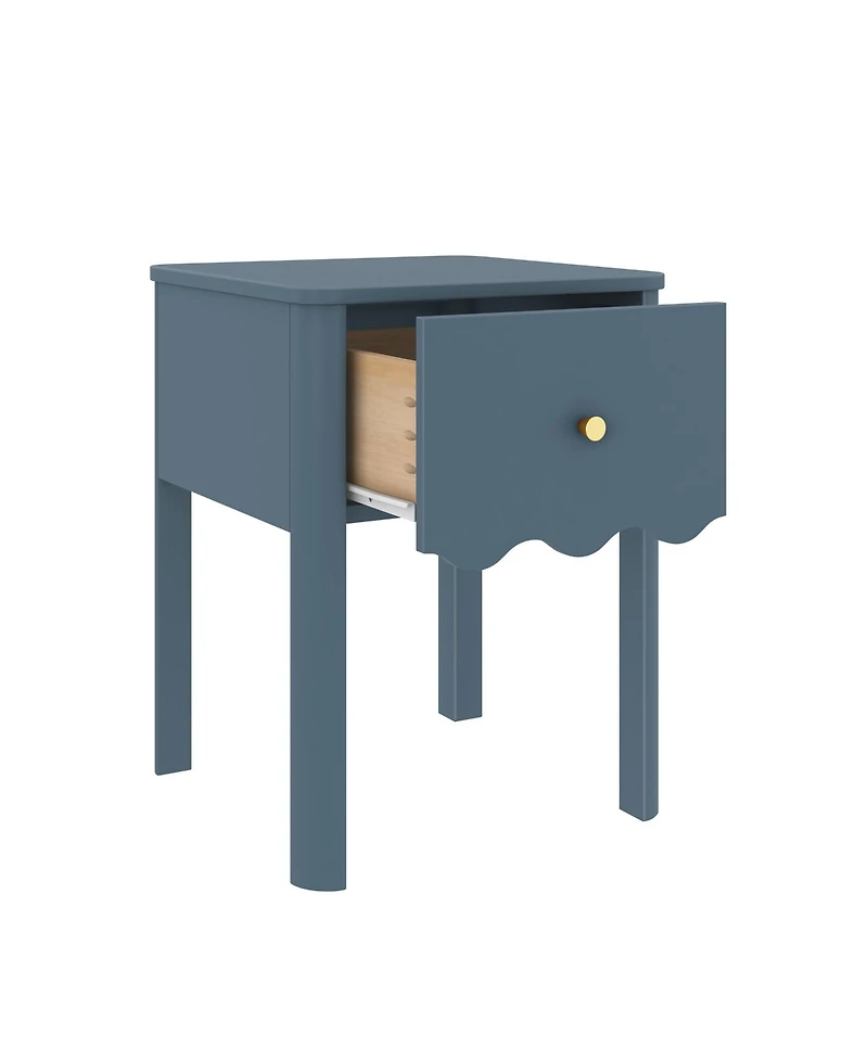 Max And Lilly Sutton 1 Drawer Nightstand Meadow