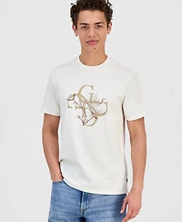 Guess Men's Crafted Bird Graphic T-Shirt