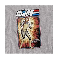 Logovision Men's G.i. Joe Scarlett Card T-Shirt