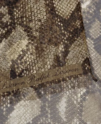 Lauren Ralph Lauren Abstract Silk Oblong Scarf