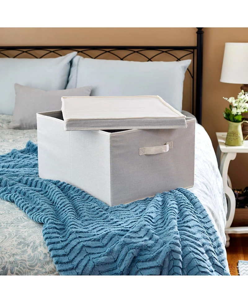 Household Essentials Jumbo Storage Box with Lid