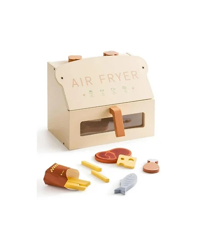 Robotime Play Kitchen Playset with Accessories, Pretend Cooking Food Toys