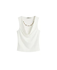 Desigual Women's Draped sleeveless t-shirt