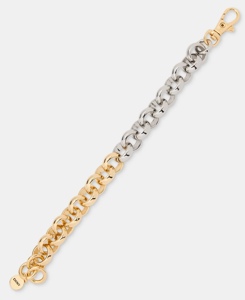 Dkny Round Chain Link Bracelet