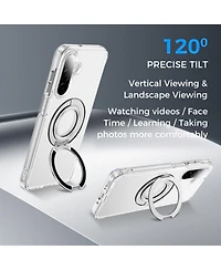 Alpha Digital Samsung Galaxy A17 5G Case: Magnetic Ring Stand, Shockproof