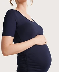 Nom Maternity Maternity Nom Hugo Maxi Dress