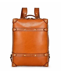 Old Trend Speedwell Medium Leather Trunk Backpack