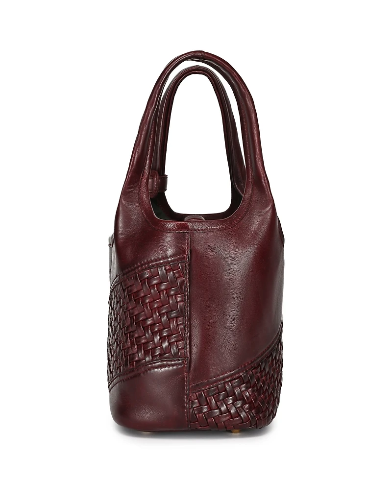 Old Trend Lily Small Handwoven Tote Handbag