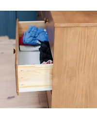 Max and Lily Solid Wood 6 Drawer Dresser