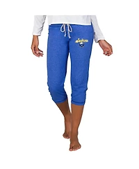 Concepts Sport Women's Royal Buffalo Sabres Quest Knit Capri Pants