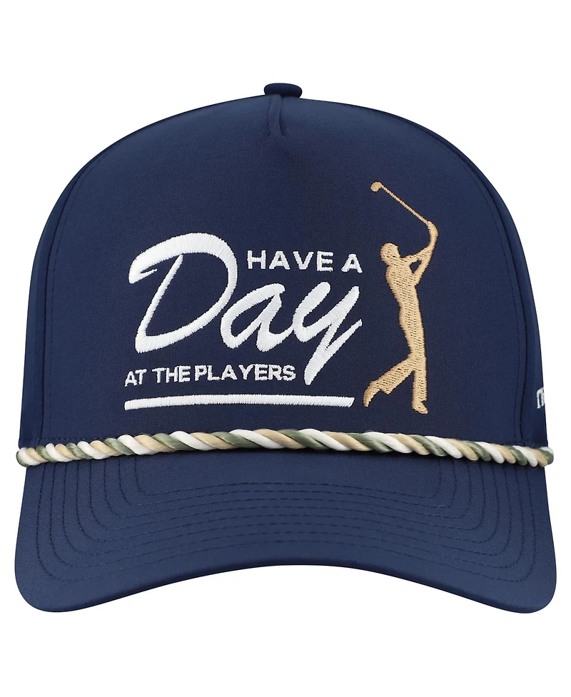 Breezy Golf Men's Navy The Players Retro Rope Have A Day Adjustable Hat