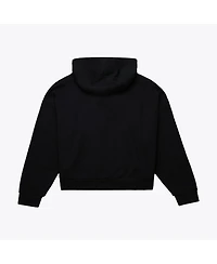 Mitchell & Ness Women's Black Los Angeles Dodgers Back 2 Trophies Cropped Hoodie