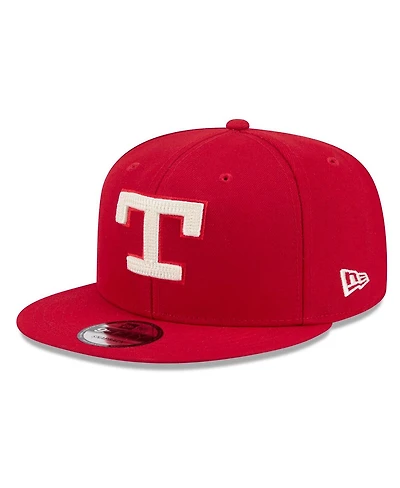 New Era Big Boys and Girls Red Texas Rangers 2026 City Connect 9FIFTY Snapback Hat