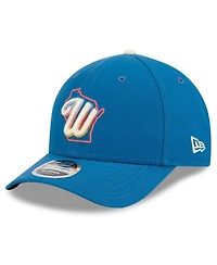 New Era Men's Blue Milwaukee Brewers 2026 City Connect 9FORTY M-Crown Adjustable Hat