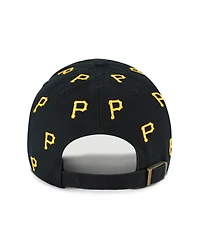 '47 Brand Women's Black Pittsburgh Pirates Confetti Clean Up Adjustable Hat