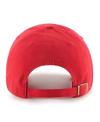 '47 Brand Men's Red Usmnt Crest Clean Up Adjustable Hat