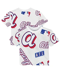 Outerstuff Baby Boys and Girls White Atlanta Braves 2026 City Connect Game Day T-Shirt