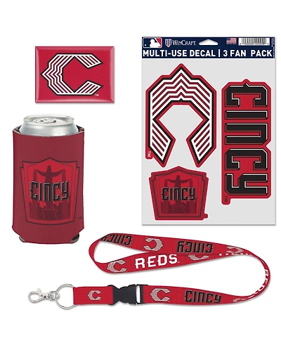 Wincraft Cincinnati Reds 2026 City Connect 4-Piece Fan Pack