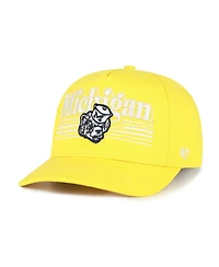 '47 Brand Men's Maize Michigan Wolverines Script Fade Hitch Adjustable Hat