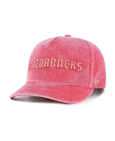 '47 Brand Men's Cardinal Arkansas Razorbacks Reclaim Snow Wash Corduroy Hitch Adjustable Hat
