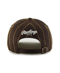 '47 Brand x Rawlings Men's Brown San Diego Padres Pinstripe Hitch Adjustable Hat