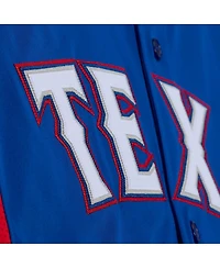 Mitchell & Ness Men's Adrian Beltre Royal Texas Rangers Cooperstown Mesh Batting Practice Button-Up Jersey