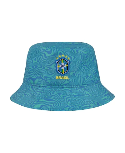 Nike Men's Green Brazil National Team Reversible Bucket Hat