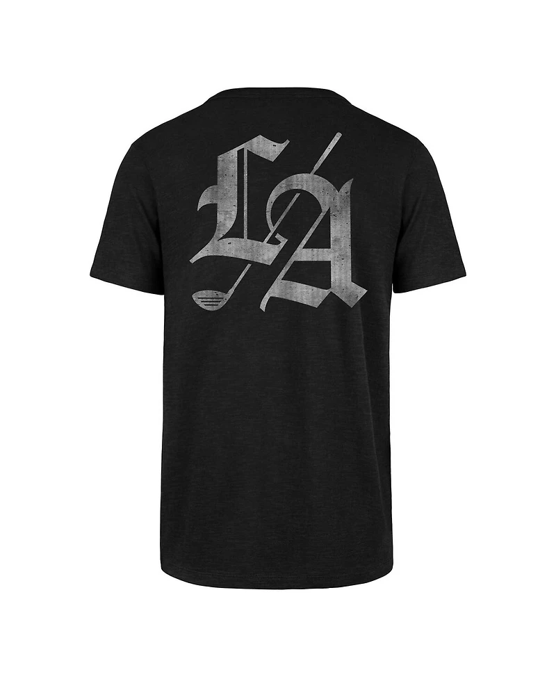 '47 Brand Men's Black Tgl Los Angeles Golf Club Backer Scrum T-Shirt