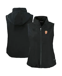 Cutter & Buck Women's Black San Francisco Giants City Connect Charter Eco Full-Zip Vest