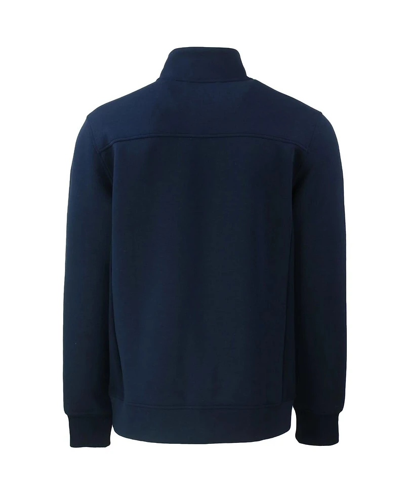 Cutter & Buck Men's Navy New York Yankees Big Tall Roam Eco Full-Zip Jacket