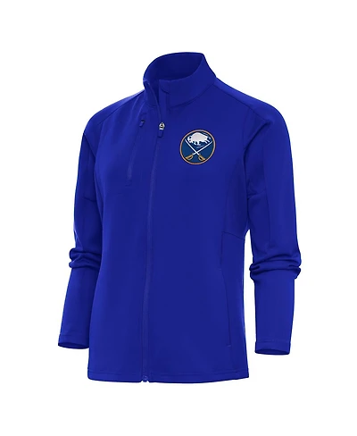Antigua Women's Royal Buffalo Sabres Team Logo Generation Full-Zip Jacket