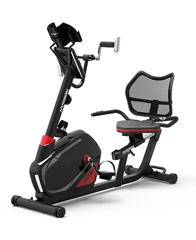 Harison Recumbent Exercise Bike, 400 lbs Capacity with Arm Exerciser
