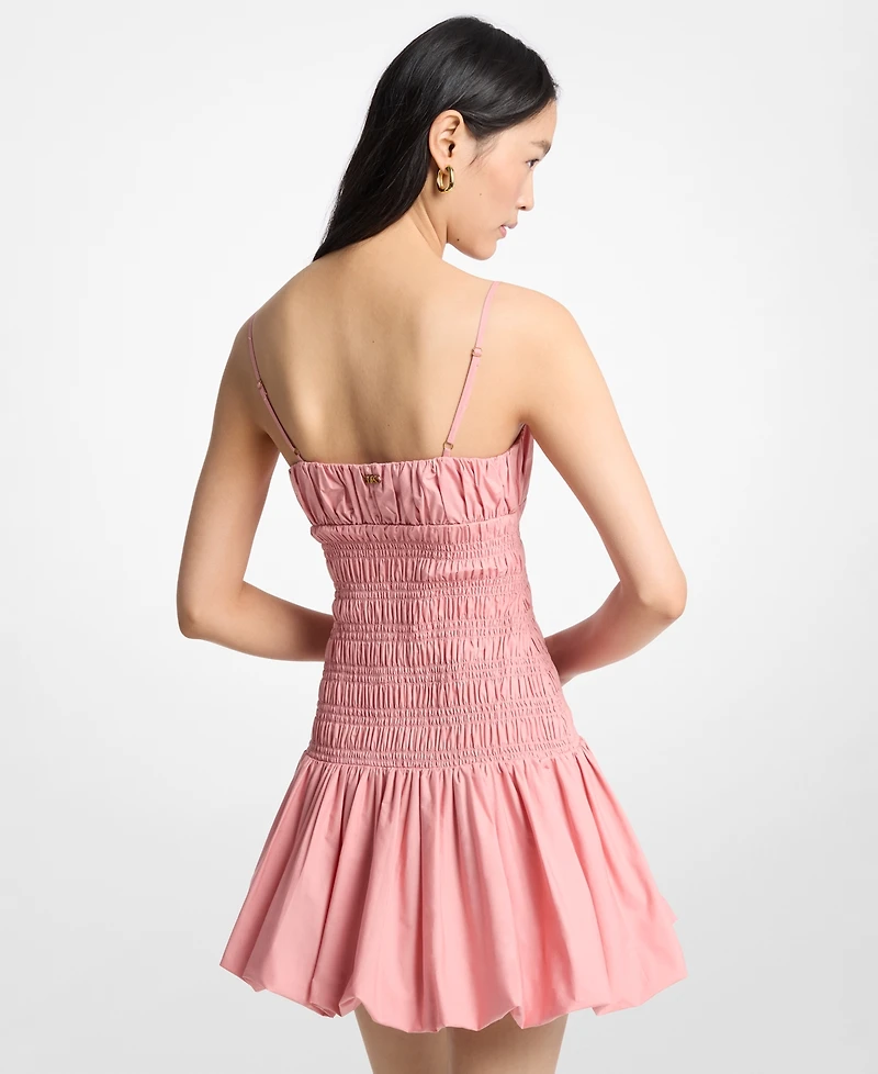 Michael Kors Women's Smocked Bubble Hem Dress