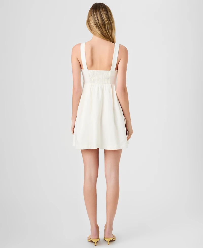 French Connection Women's Sleeveless Babydoll Mini Dress