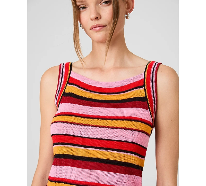 French Connection Women's Striped Sleeveless Top