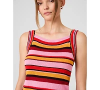 French Connection Women's Striped Sleeveless Top