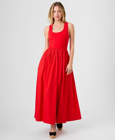 French Connection Women's Jia Ponte Sleeveless Maxi Dress