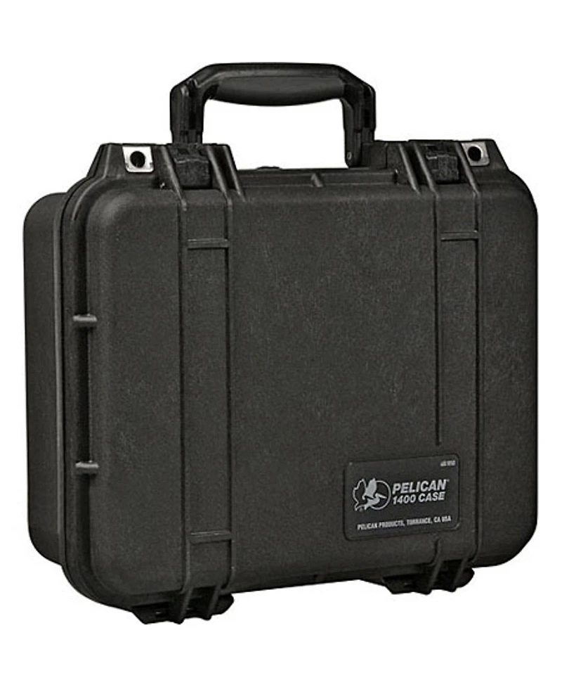 Pelican 1400 Watertight Hard Case with Foam Insert, Bundle with 1400PF Special Application Panel Frame Kit