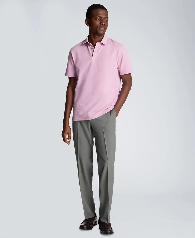 Kenneth Cole Men's Seersucker Classic-Fit Polo Shirt