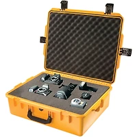 Pelican iM2700 Case, Watertight, Padlockable Case, with Multilayer Cubed Foam Interior