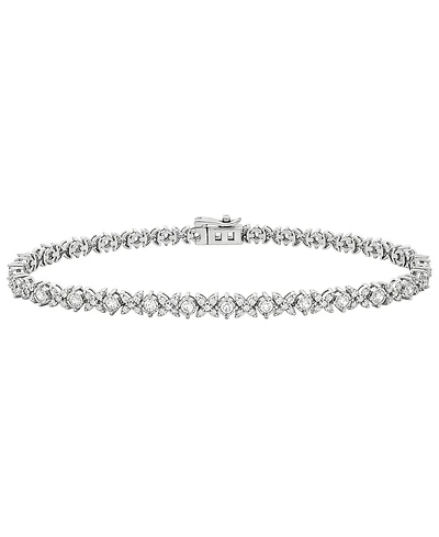 Wrapped in Love Diamond Bracelet (2 ct. t.w.) in Sterling Silver