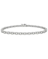 Wrapped in Love Diamond Bracelet (2 ct. t.w.) in Sterling Silver