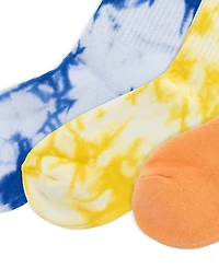 Polo Ralph Lauren Boys' and Girls' 4-11 Surfing Bear Active Socks, 3- Pack