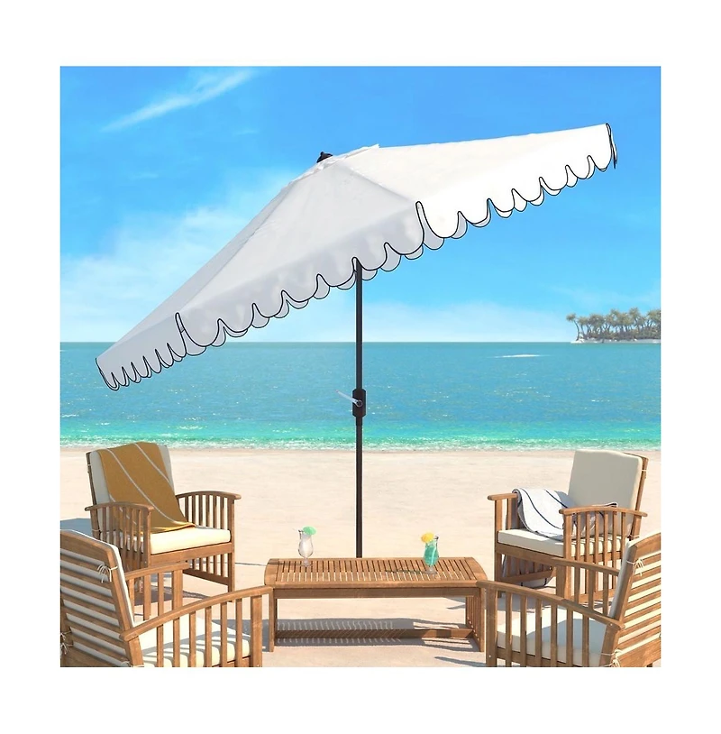 Augusta Home Venice 11Ft Round Crank Umbrella