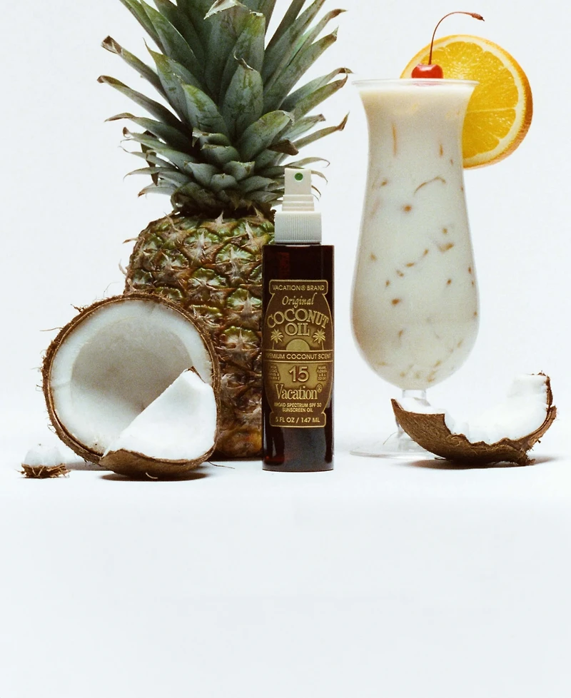 Vacation Original Coconut Oil Spray Spf 15, 5 oz.