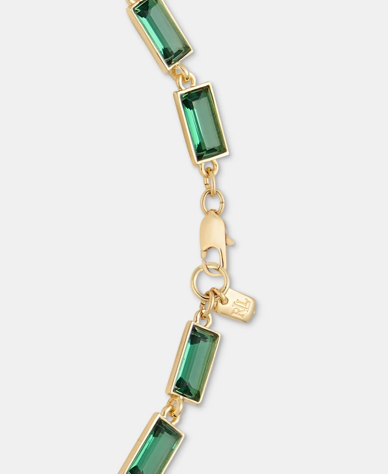 Lauren Ralph Lauren Baguette Stone 17" Collar Necklace