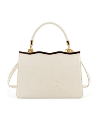 Like Dreams Amara Embossed Small Top Handle Crossbody Handbag
