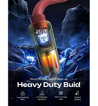 Lisen 2-Pack 240W 4-in-1 Charging Cable, Usb-c and Lightning Multi Charger Cable for All Devices, Fast Charging Cord for Travel, Home and Car