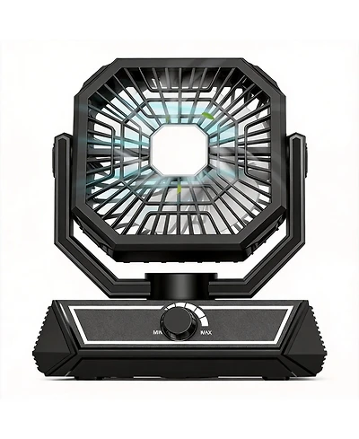 Gnuadz Portable Fan Rechargeable Led Lantern Camping Usb Travel Home 20000mAh
